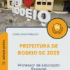 Apostila Professor de Educação Especial Prefeitura de Rodeio SC 2025