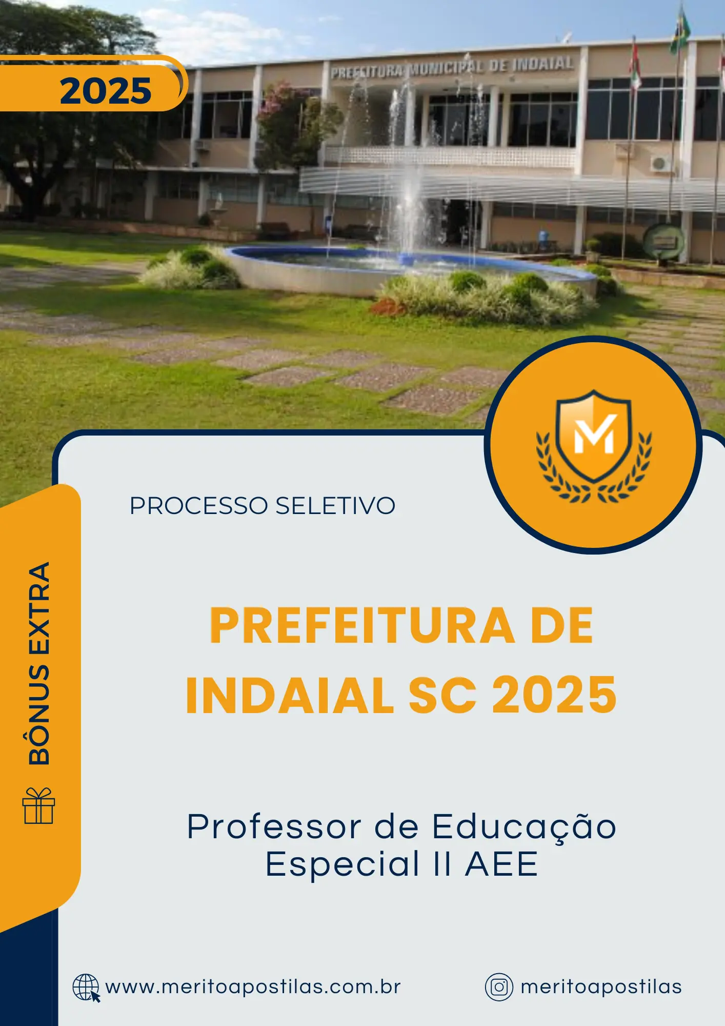 Apostila Professor de Educação Especial II AEE Prefeitura de Indaial SC 2025
