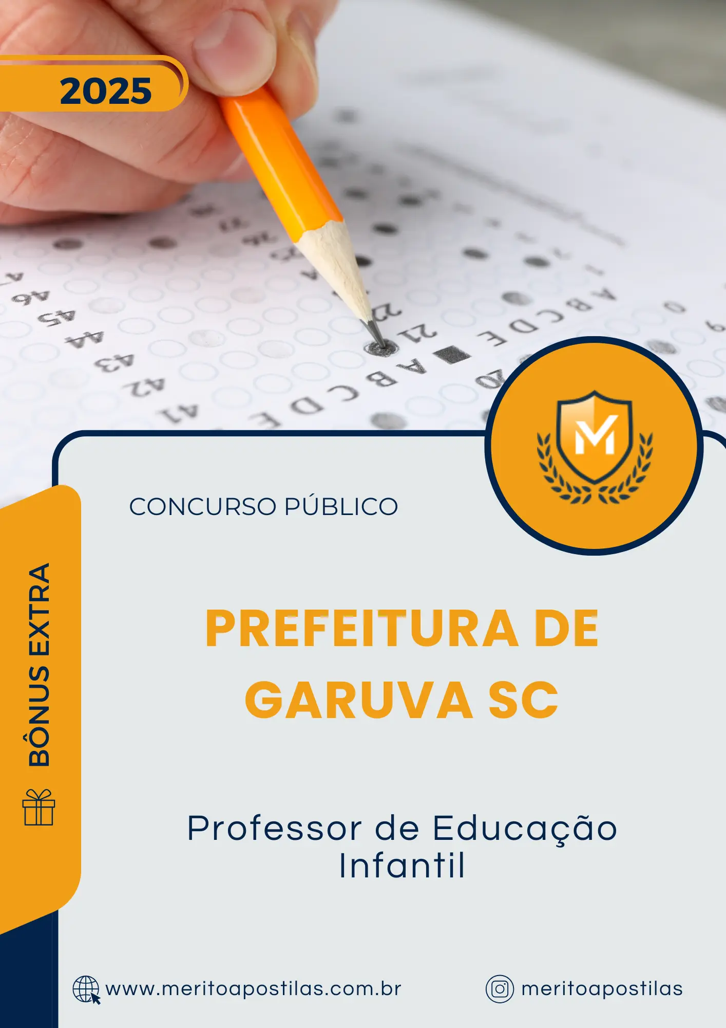 Apostila Professor de Educação Infantil Prefeitura de Garuva SC 2025