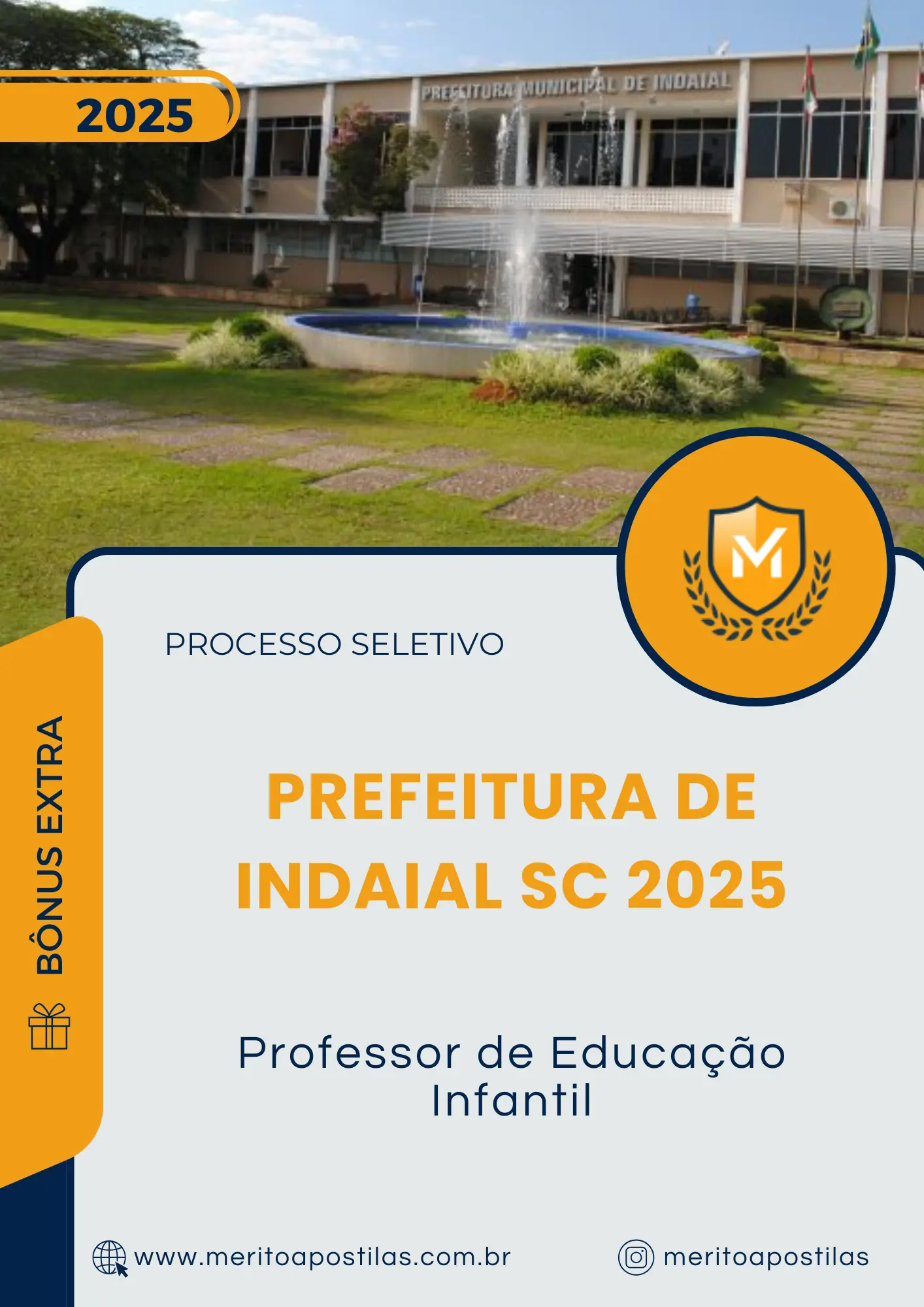Apostila Professor de Educação Infantil Prefeitura de Indaial SC 2025