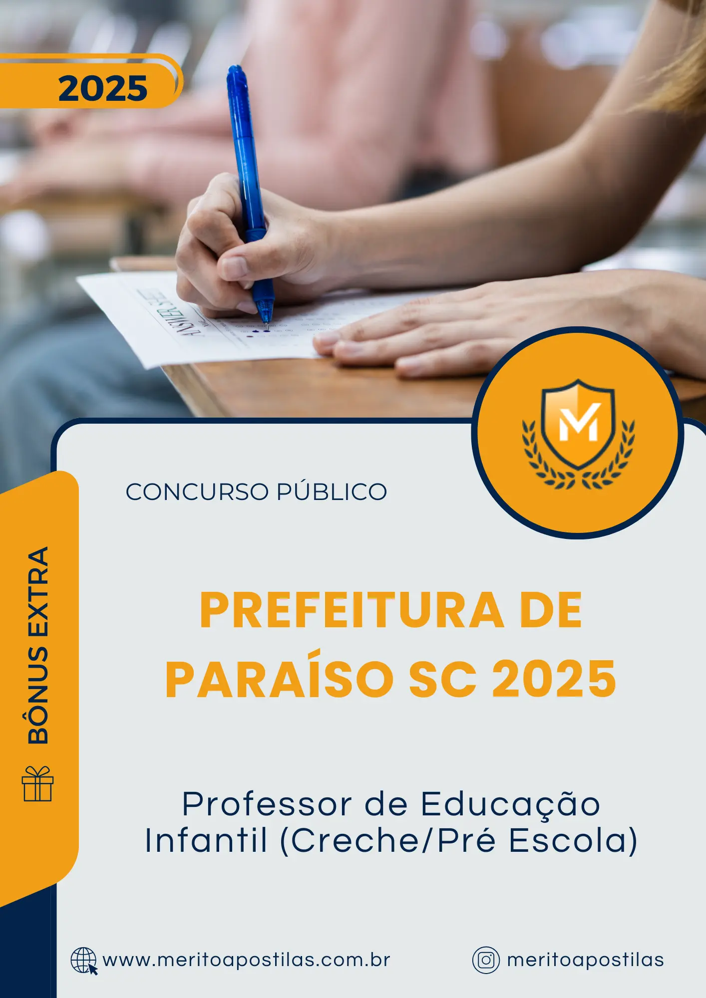 Apostila Professor de Educação Infantil Creche Pré Escola Prefeitura de Paraíso SC 2025