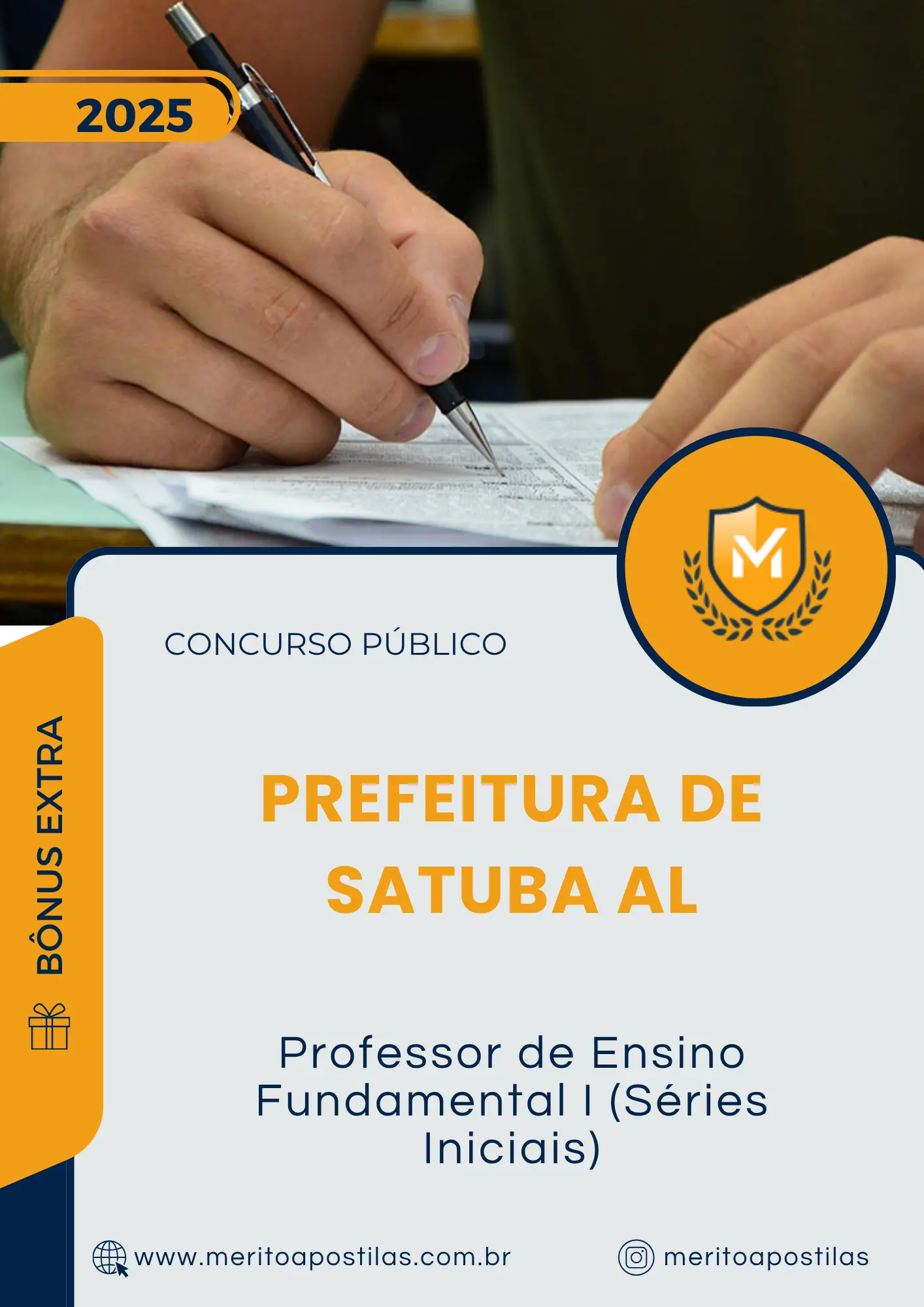 Apostila Professor de Ensino Fundamental I Séries Iniciais Prefeitura de Satuba AL 2025