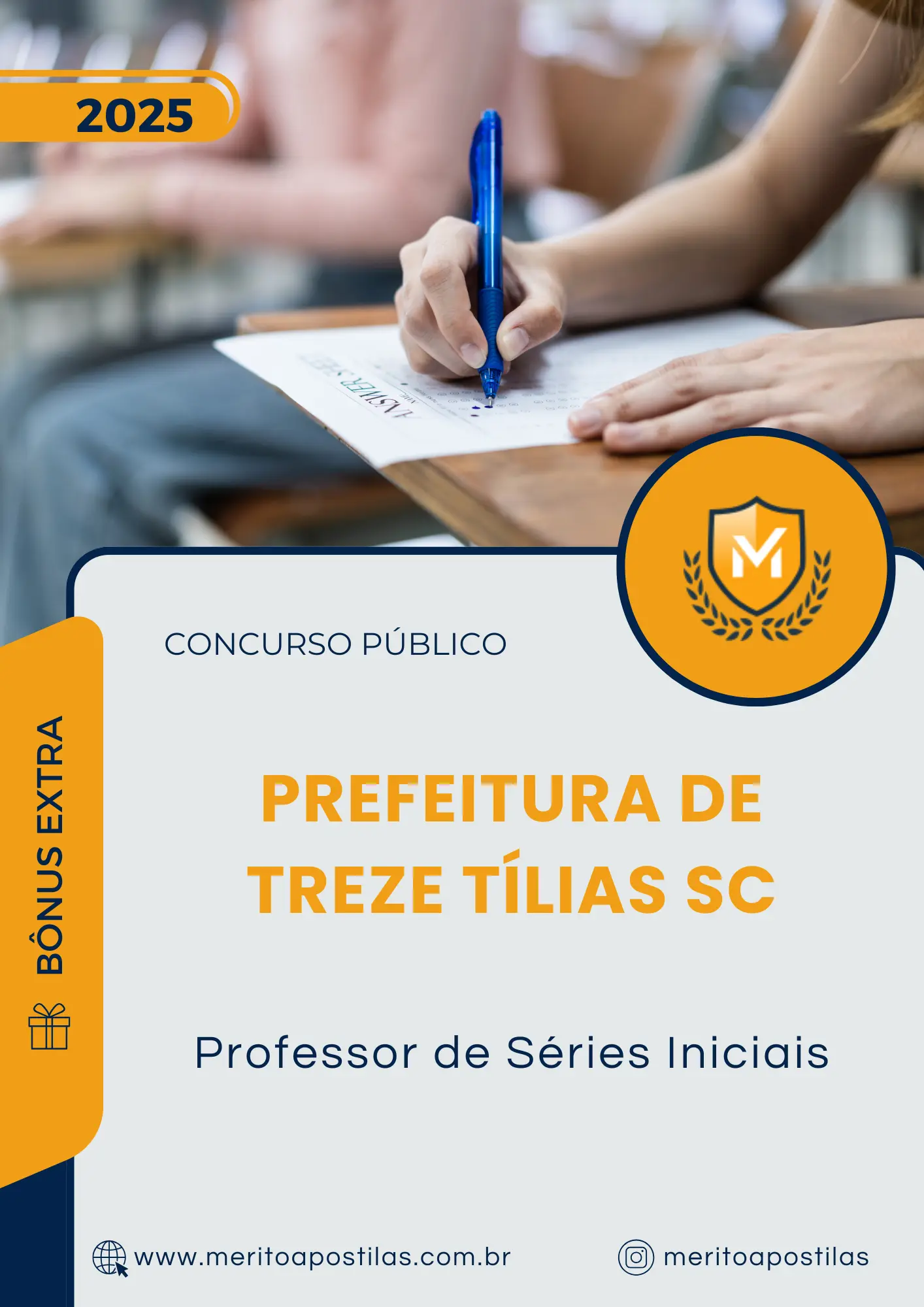 Apostila Professor de Séries Iniciais Prefeitura de Treze Tílias SC 2025