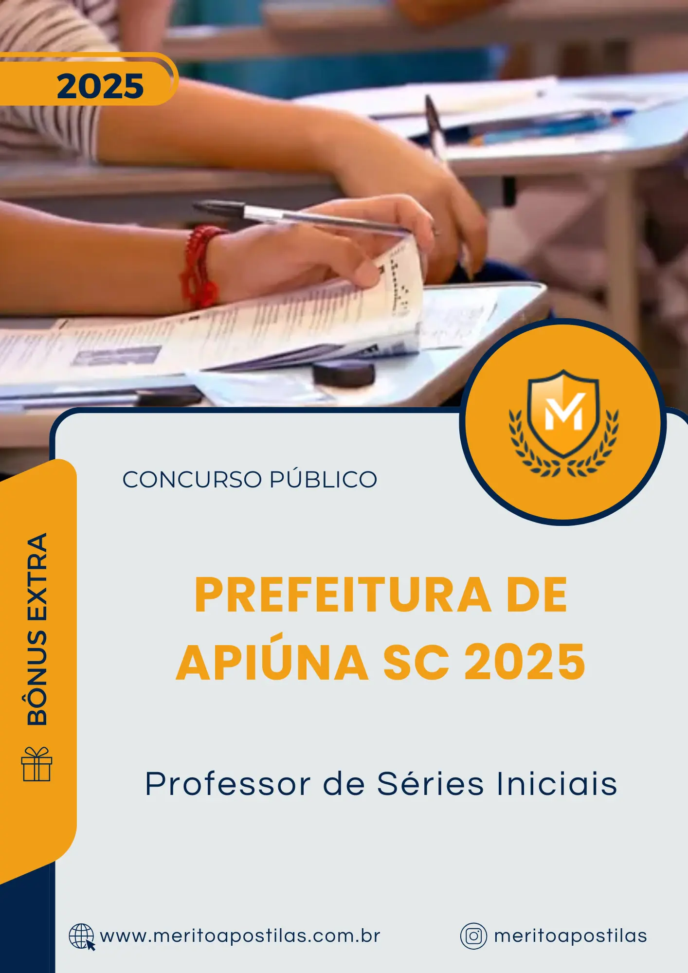 Apostila Professor de Séries Iniciais Prefeitura de Apiúna SC 2025