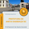 Apostila Profissional De Apoio Escolar Prefeitura de Anita Garibaldi SC 2025