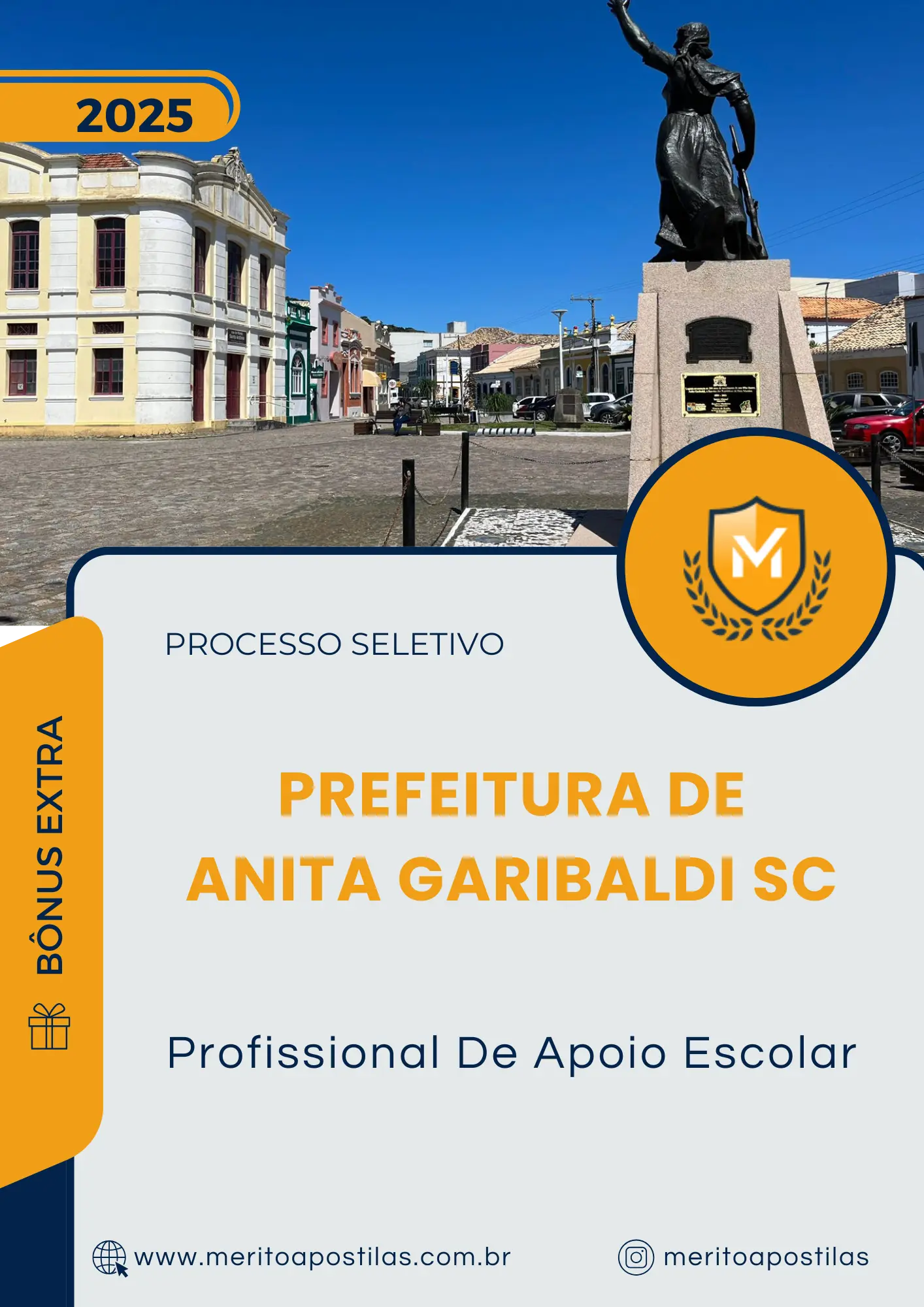 Apostila Profissional De Apoio Escolar Prefeitura de Anita Garibaldi SC 2025
