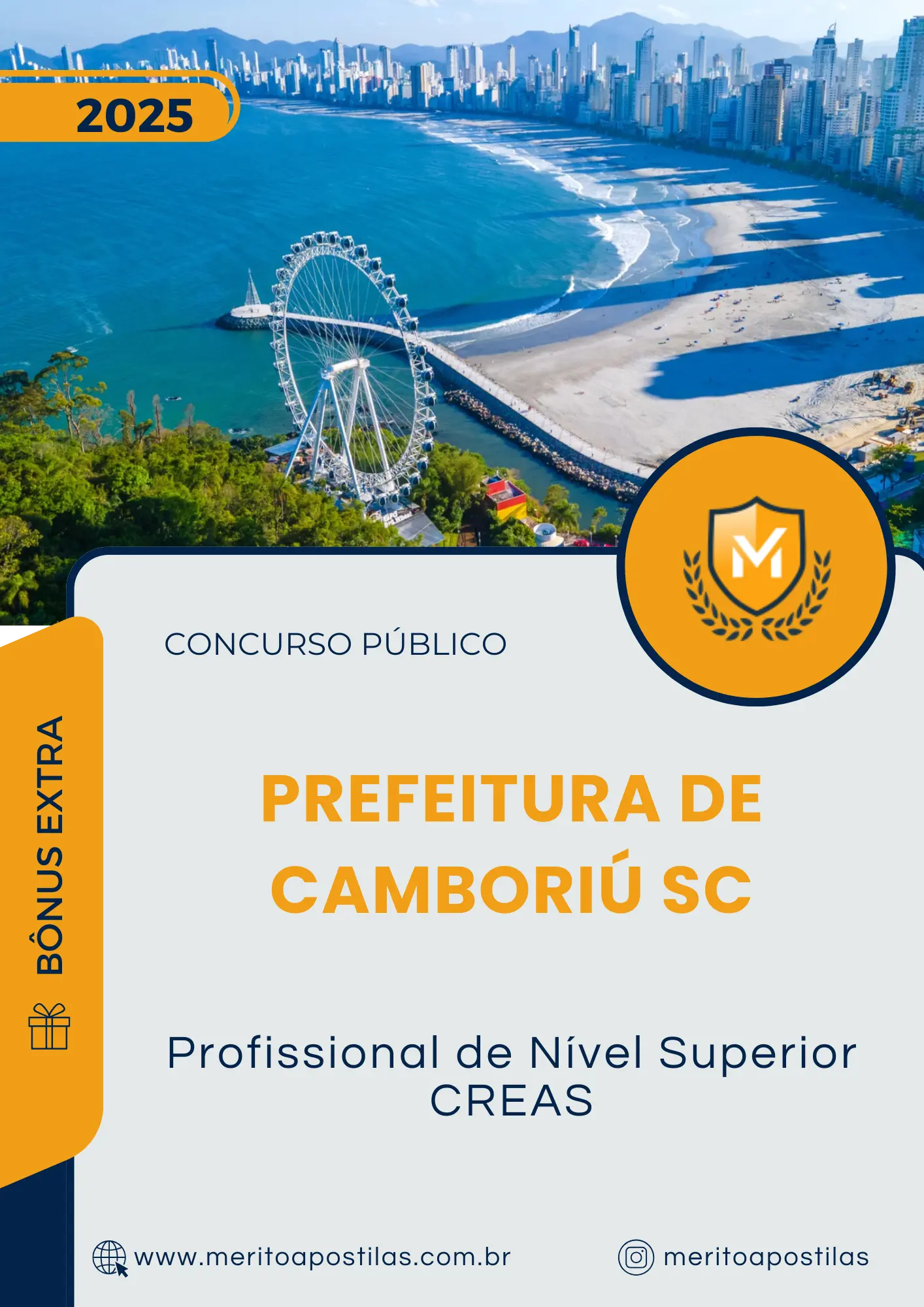 Apostila Profissional de Nível Superior CREAS Prefeitura de Camboriú SC 2025