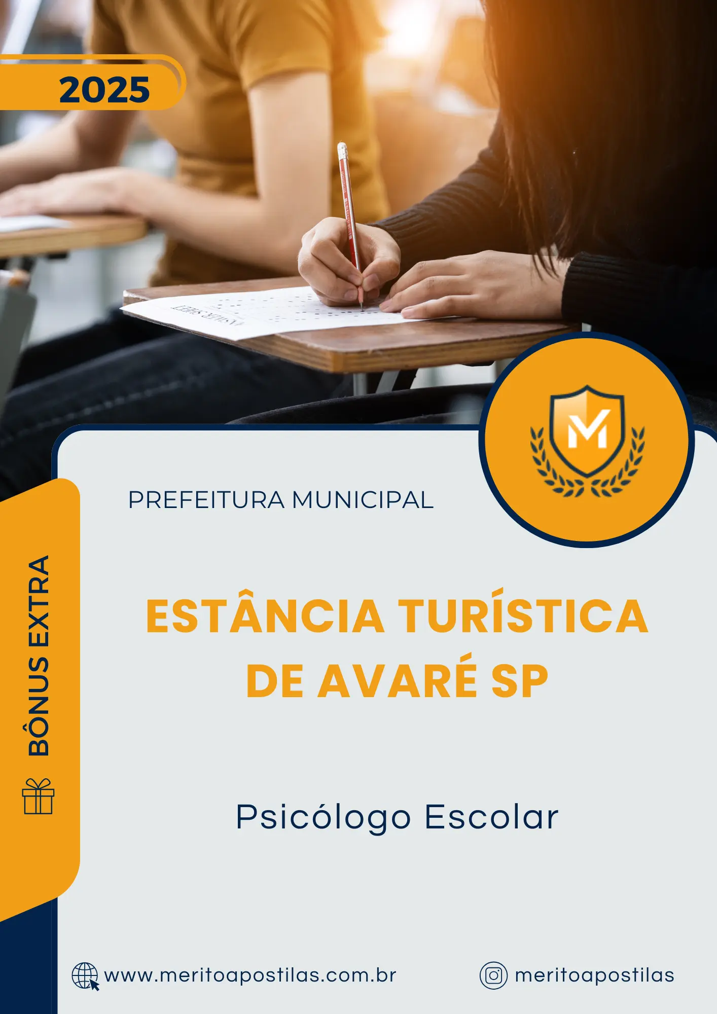 Apostila Psicólogo Escolar Prefeitura de Estância Turística de Avaré SP 2025
