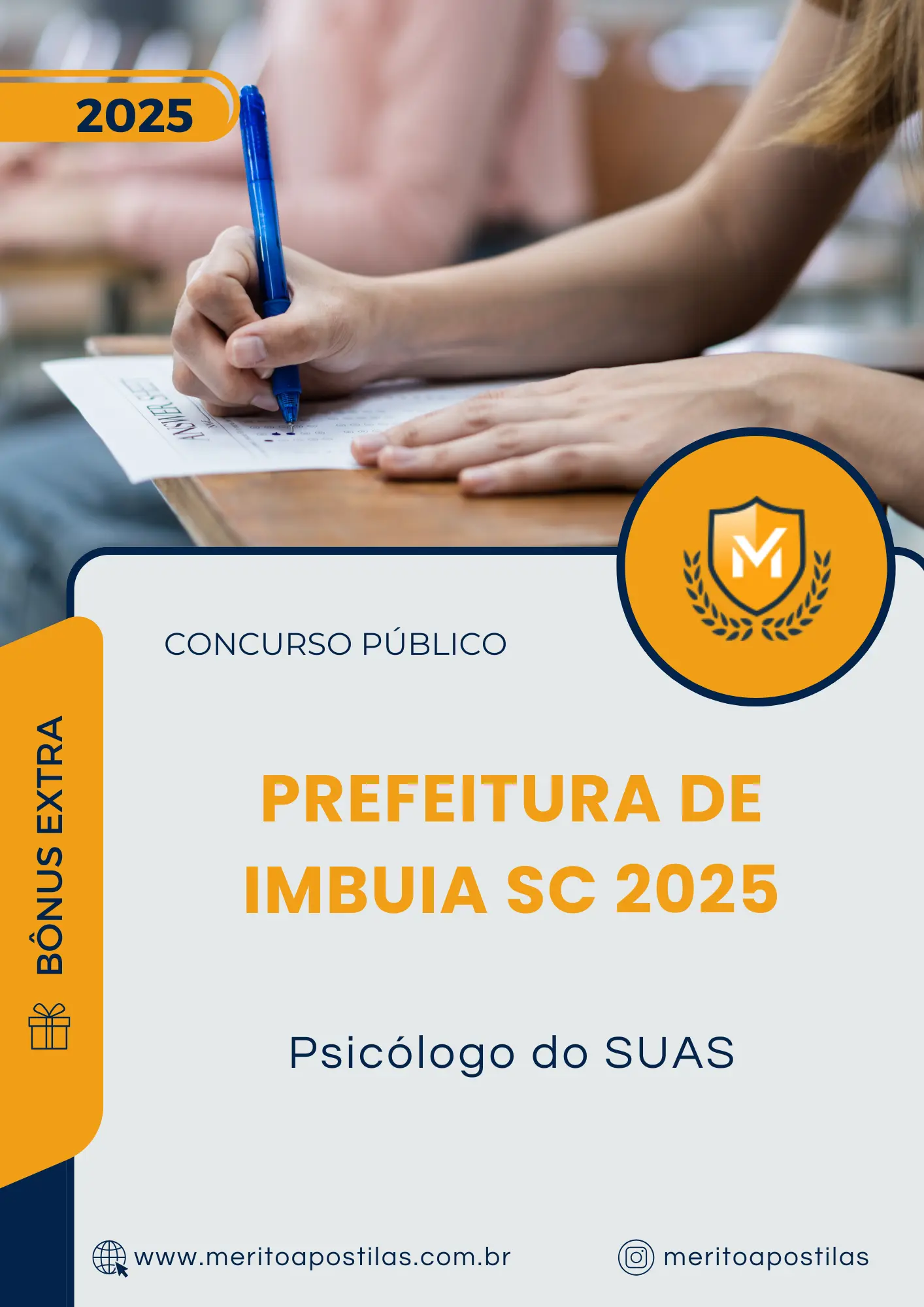 Apostila Psicólogo do SUAS Prefeitura de Imbuia SC 2025