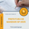 Apostila Psicopedagogo Prefeitura de Manduri SP 2025