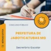 Apostila Secretário Escolar Prefeitura de Jaboticatubas MG 2025