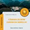 Apostila Secretário Geral Câmara de Bom Jardim da Serra SC 2025