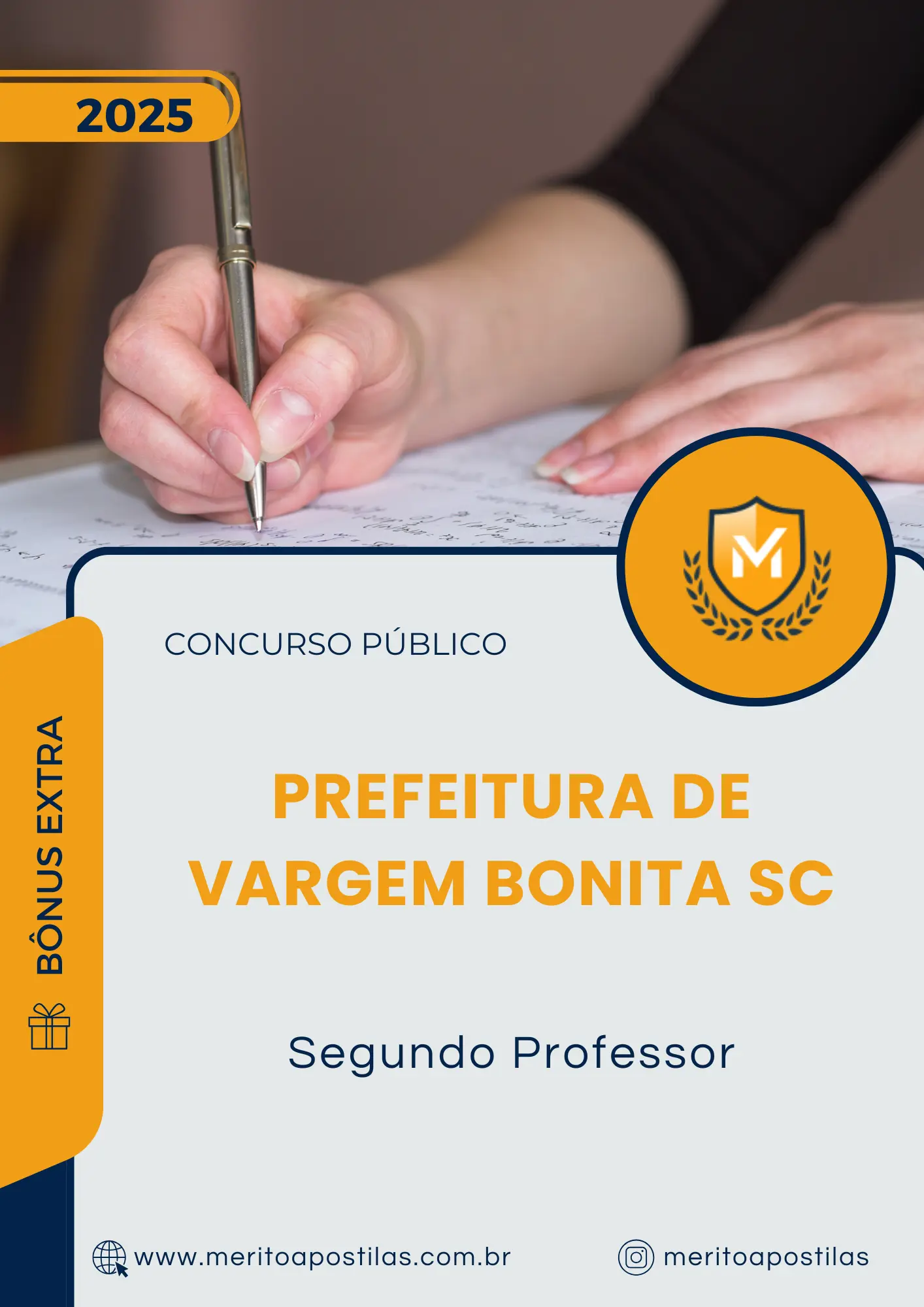 Apostila Segundo Professor Prefeitura de Vargem Bonita SC 2025