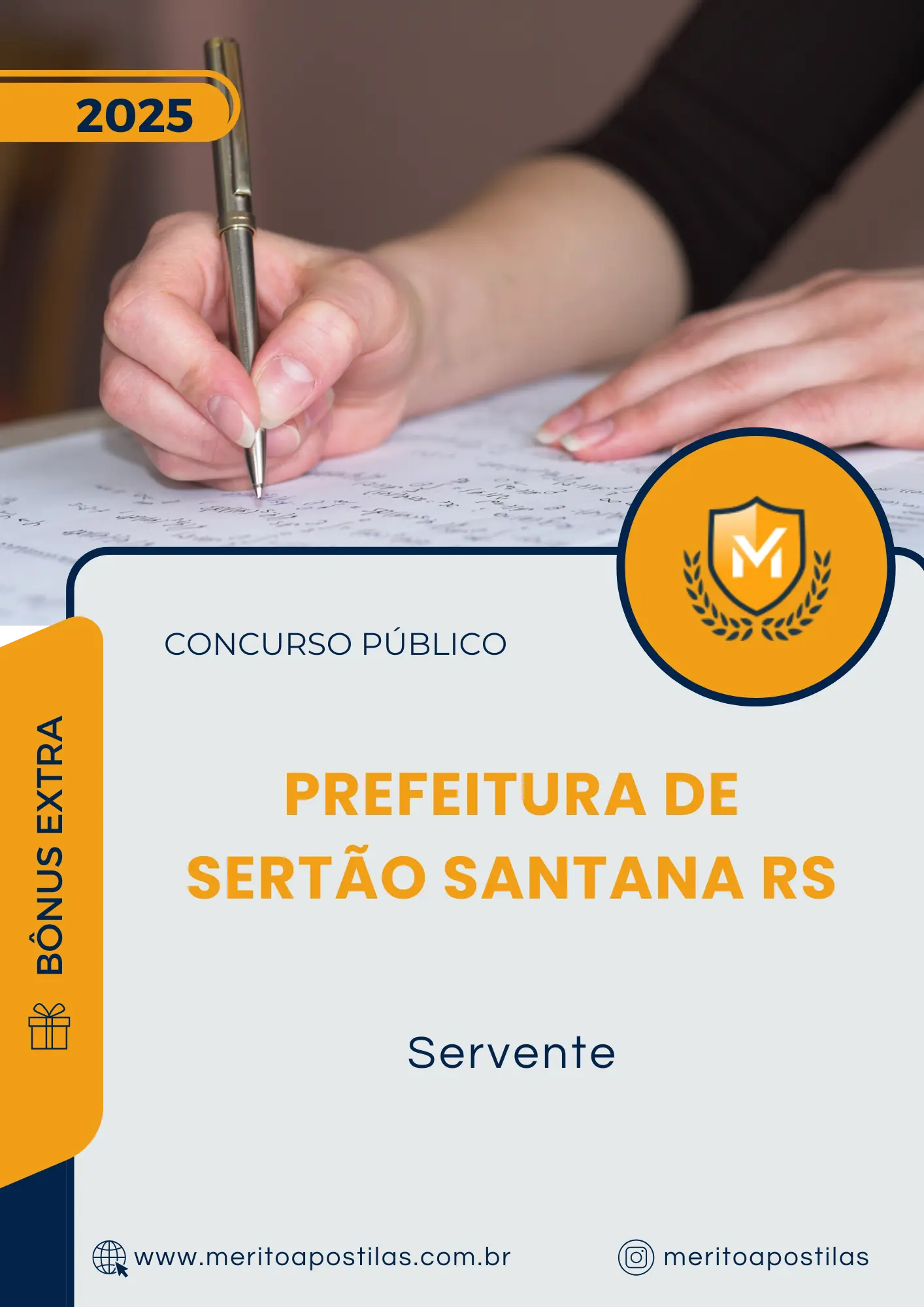 Apostila Servente Prefeitura de Sertão Santana RS 2025