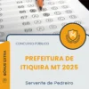Apostila Servente de Pedreiro Prefeitura de Itiquira MT 2025
