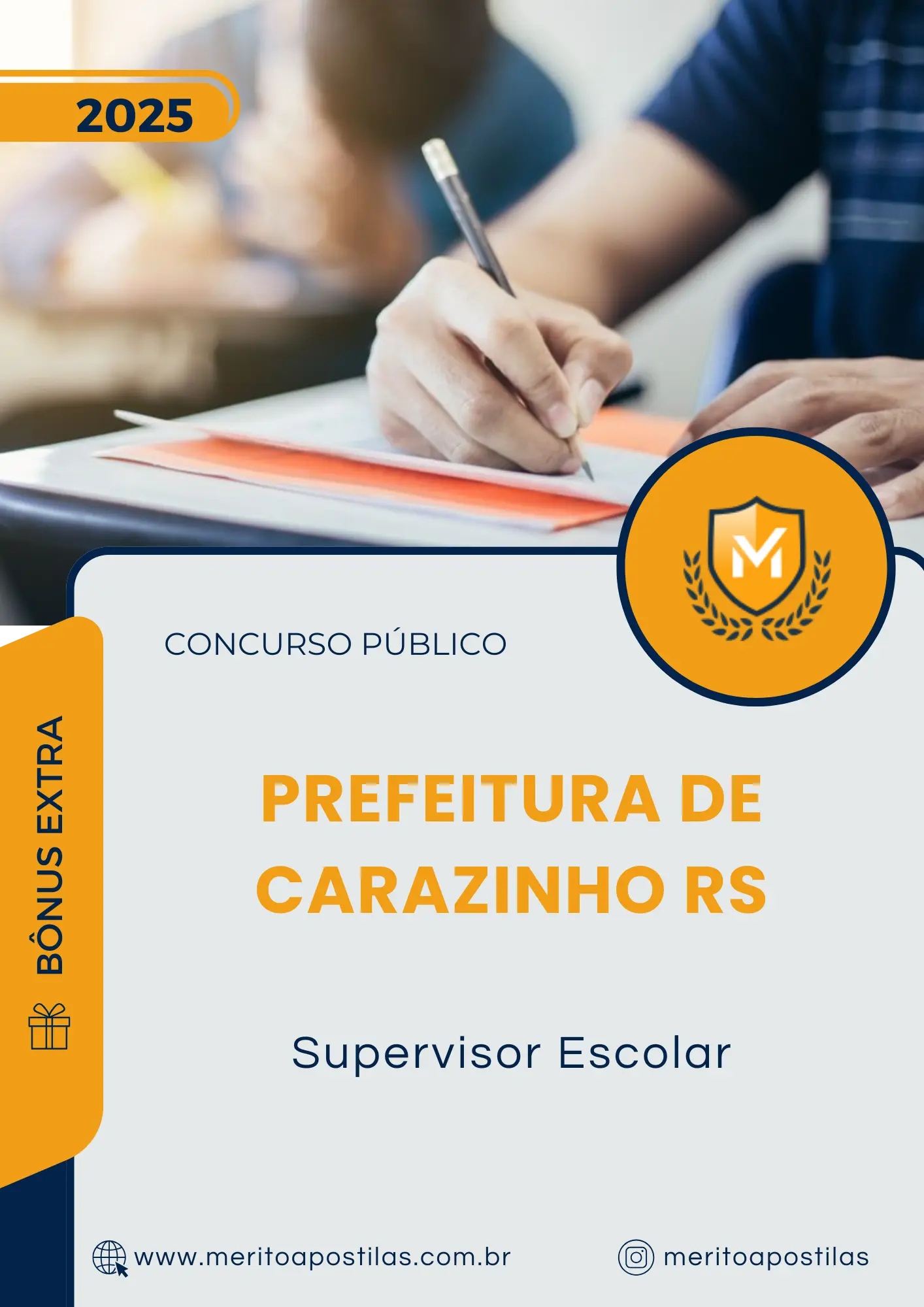 Apostila Supervisor Escolar Prefeitura de Carazinho RS 2025