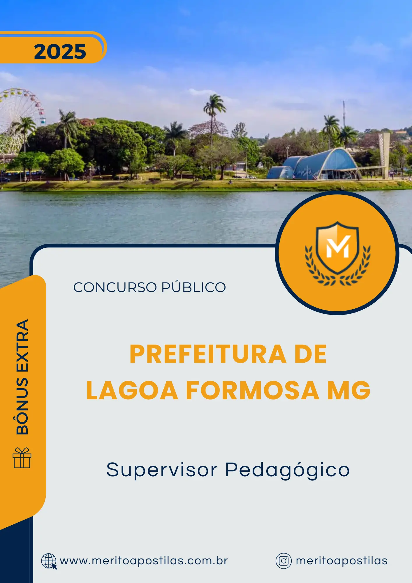 Apostila Supervisor Pedagógico Prefeitura de Lagoa Formosa MG 2025
