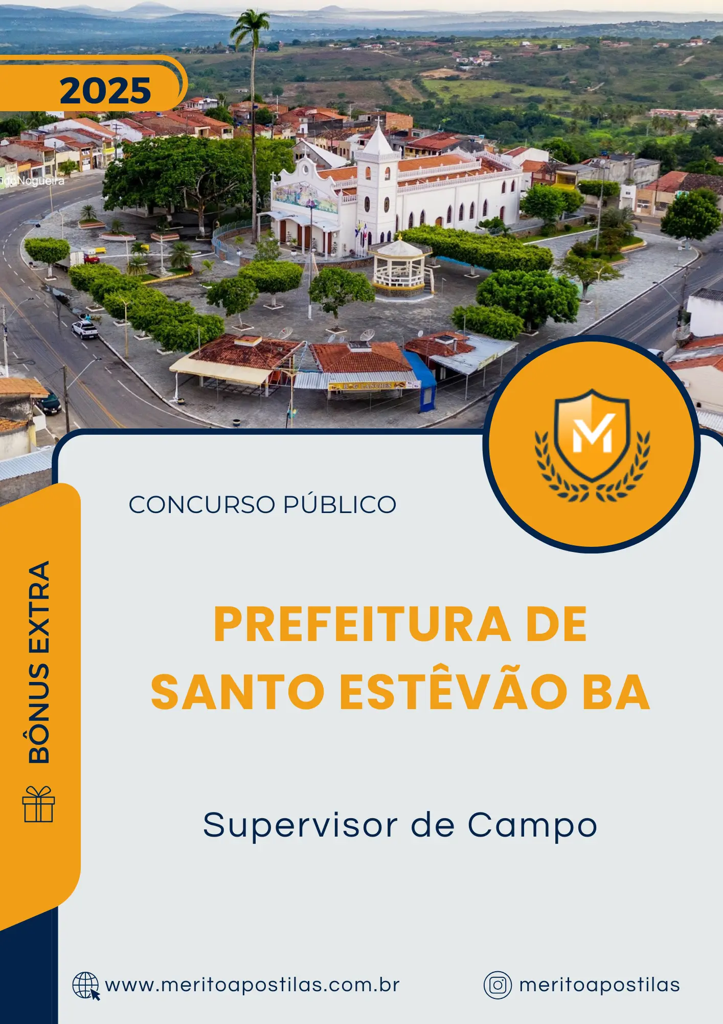 Apostila Supervisor de Campo Prefeitura de Santo Estêvão BA 2025