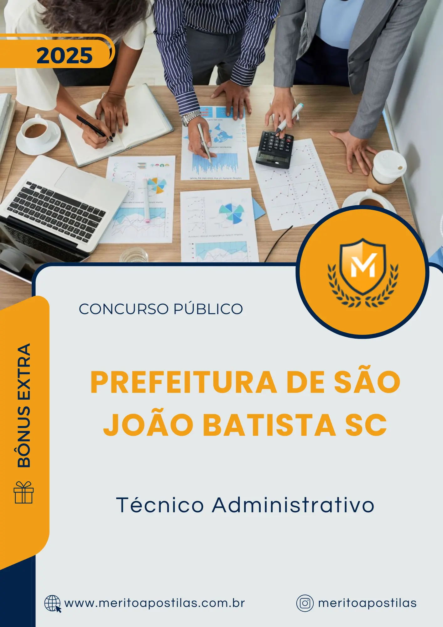 Apostila Técnico Administrativo Prefeitura de São João Batista SC 2025