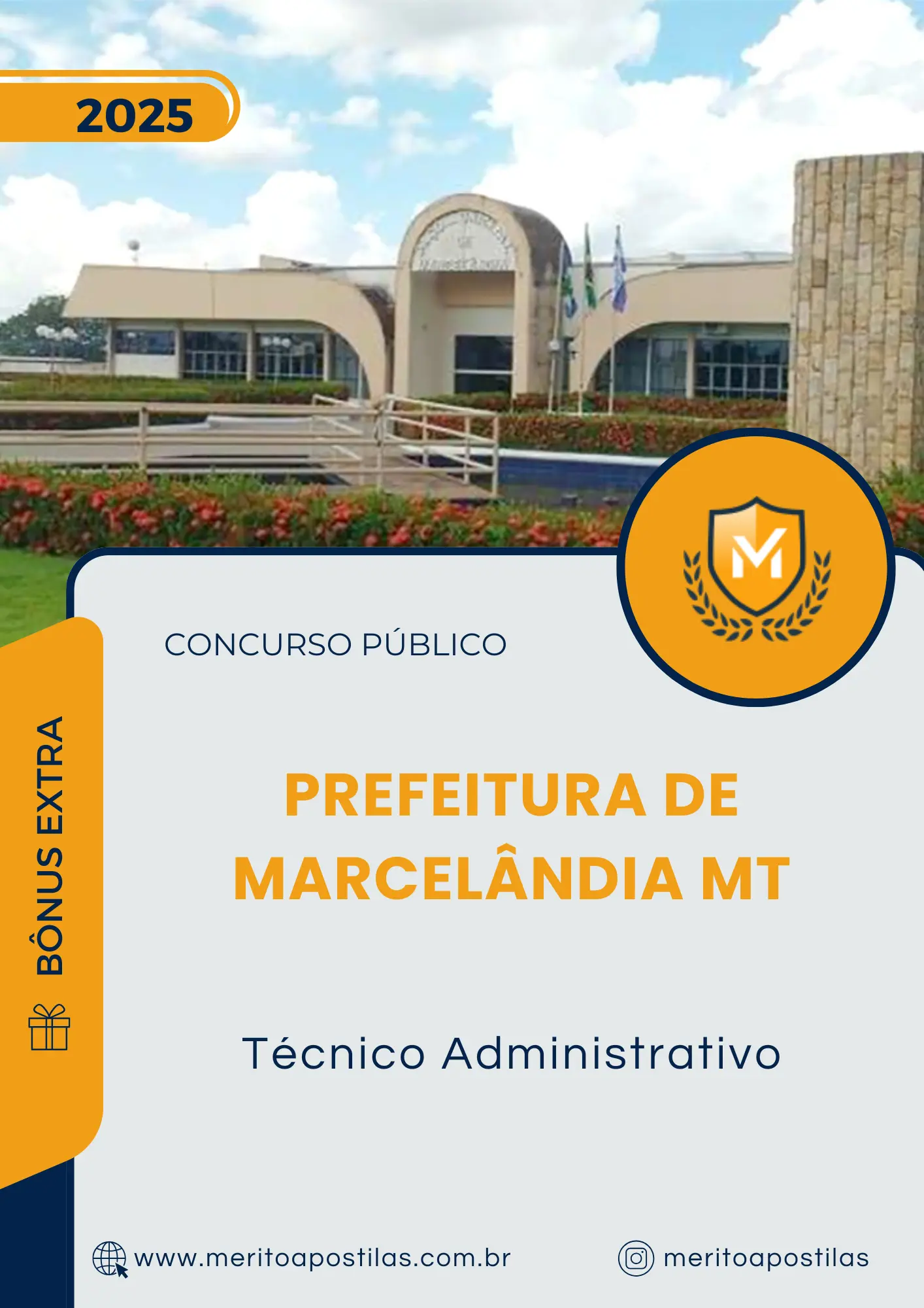 Apostila Técnico Administrativo Prefeitura de Marcelândia MT 2025