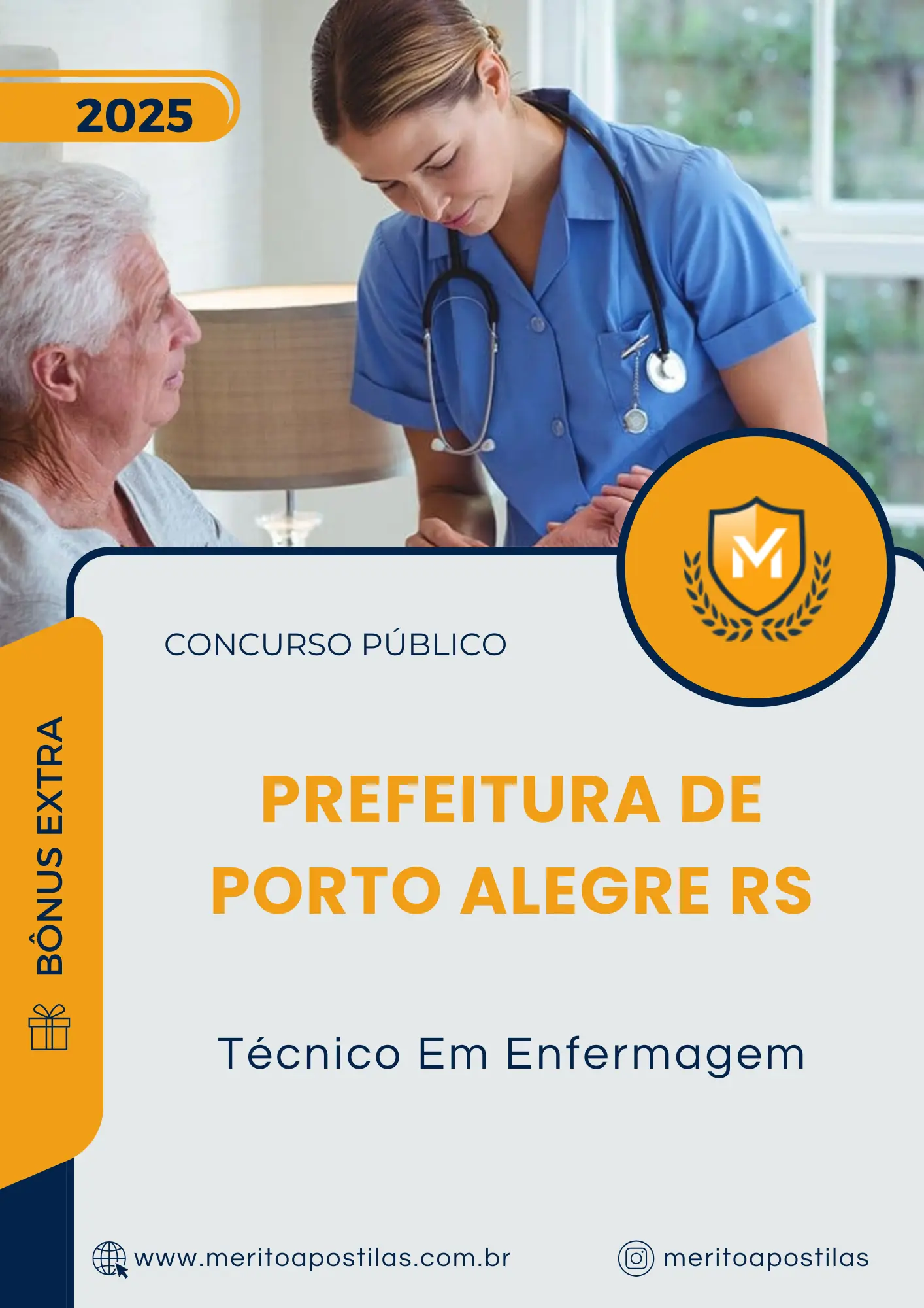 Apostila Técnico Em Enfermagem Prefeitura de Porto Alegre RS 2025