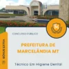 Apostila Técnico Em Higiene Dental Prefeitura de Marcelândia MT 2025