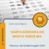 Apostila Técnico de Enfermagem ESF Prefeitura de Santa Bárbara do Monte Verde MG 2025