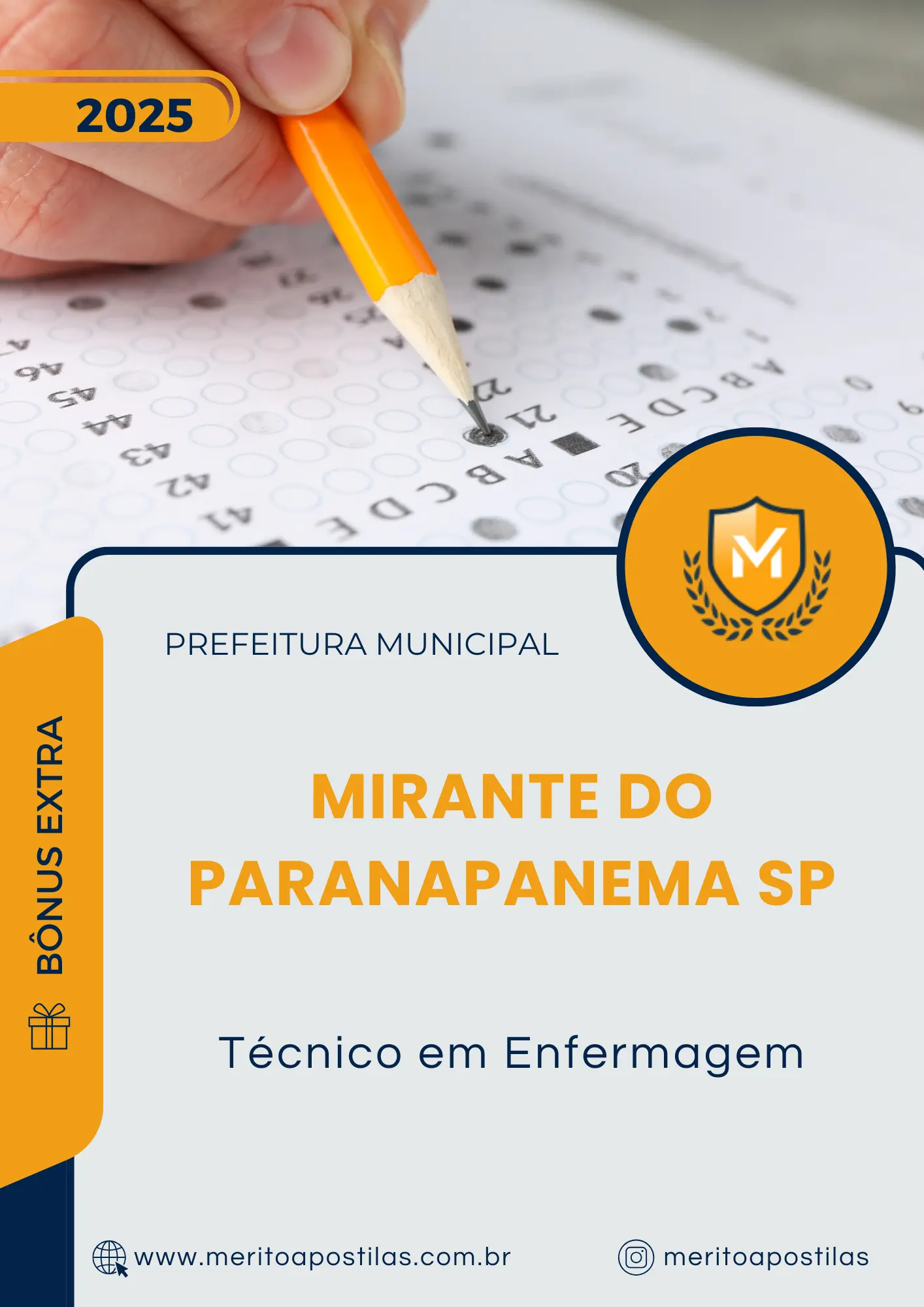 Apostila Técnico em Enfermagem Prefeitura de Mirante do Paranapanema SP 2025