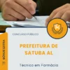 Apostila Técnico em Farmácia Prefeitura de Satuba AL 2025