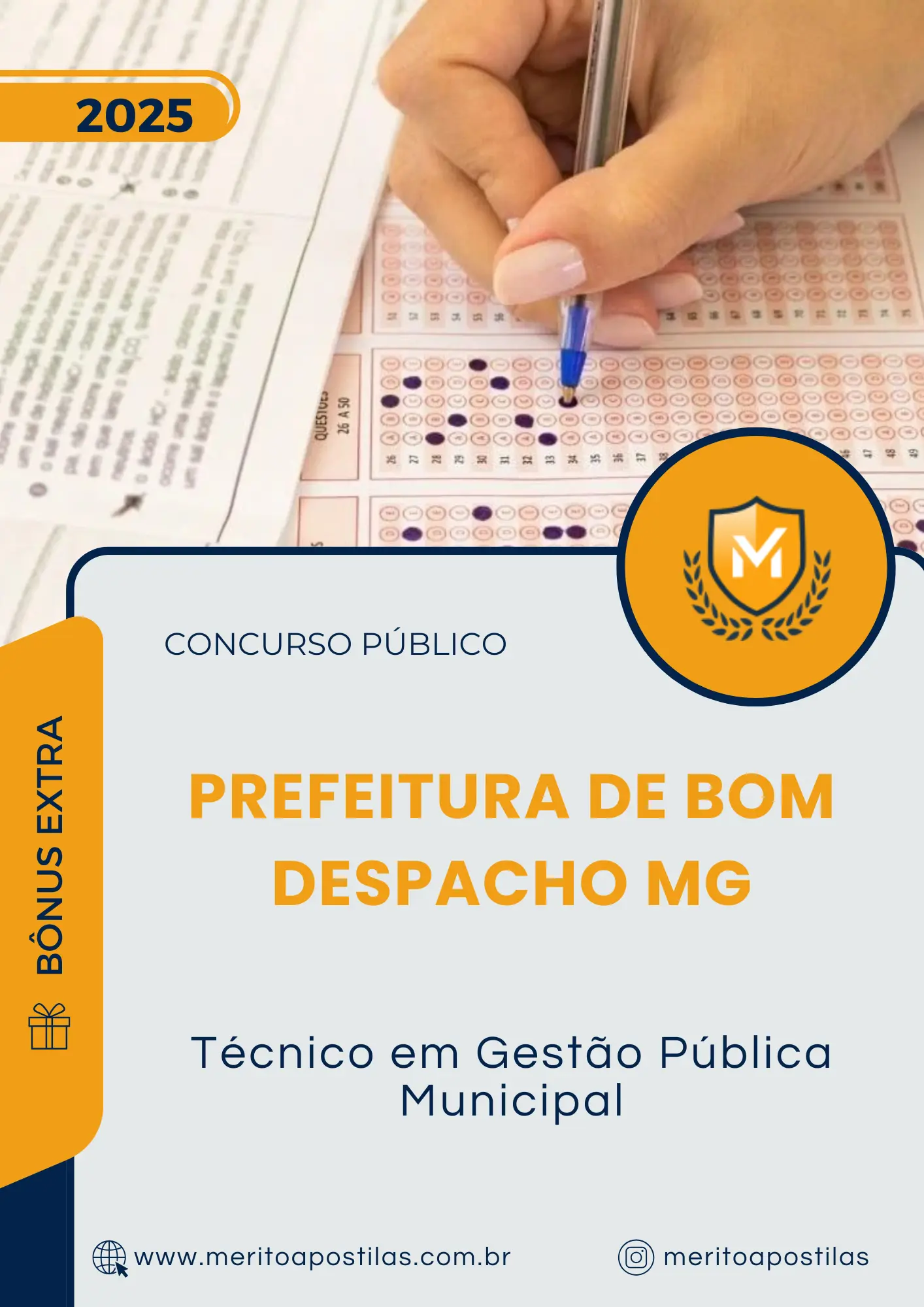 Apostila Técnico em Gestão Pública Municipal Prefeitura de Bom Despacho MG 2025