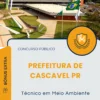 Apostila Técnico em Meio Ambiente Prefeitura de Cascavel PR 2025