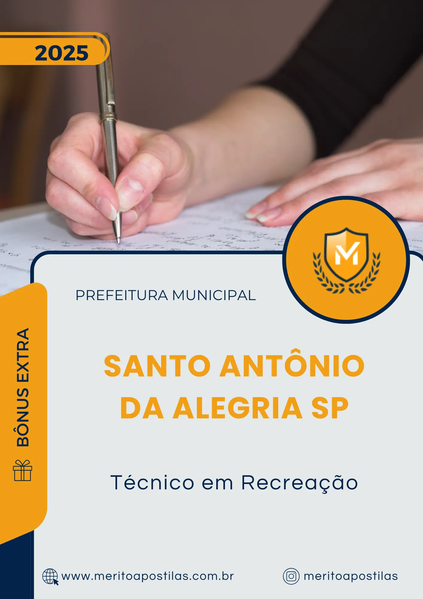 Apostila Técnico em Recreação Prefeitura de Santo Antônio da Alegria SP 2025