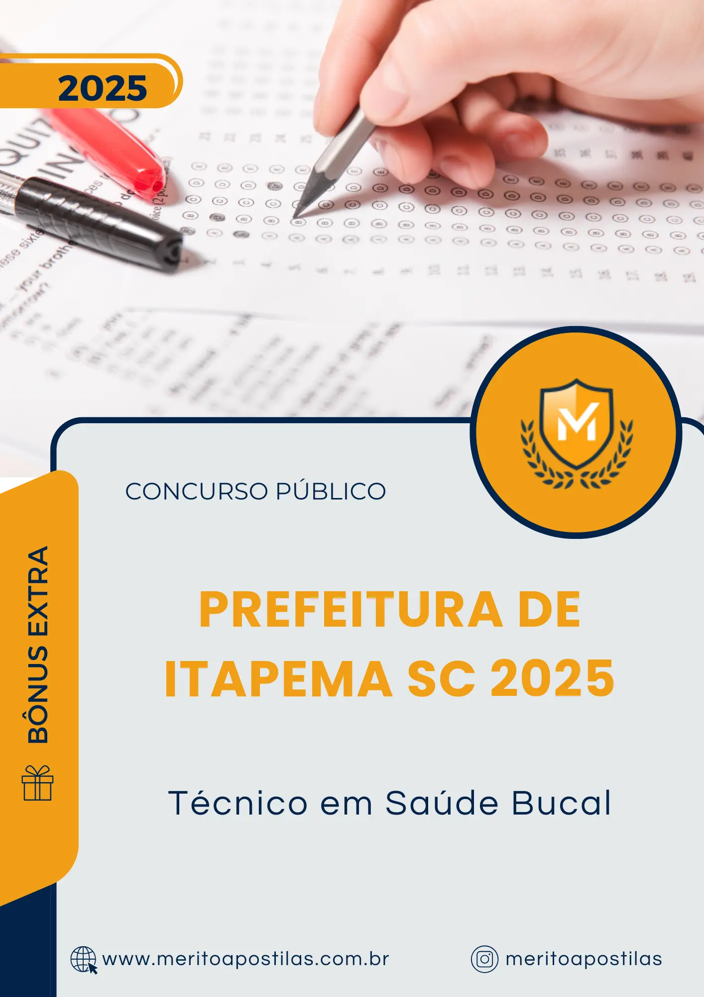 Apostila Técnico em Saúde Bucal Prefeitura de Itapema SC 2025