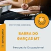 Apostila Terapeuta Ocupacional Prefeitura de Barra do Garças MT 2025