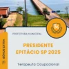 Apostila Terapeuta Ocupacional Prefeitura de Presidente Epitácio SP 2025