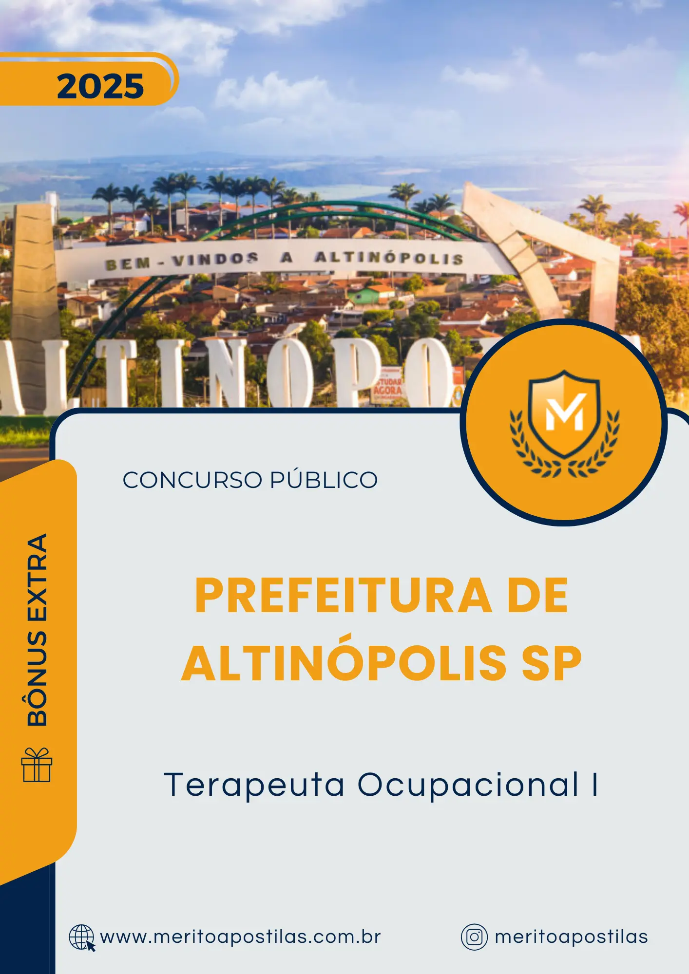 Apostila Terapeuta Ocupacional I Prefeitura de Altinópolis SP 2025