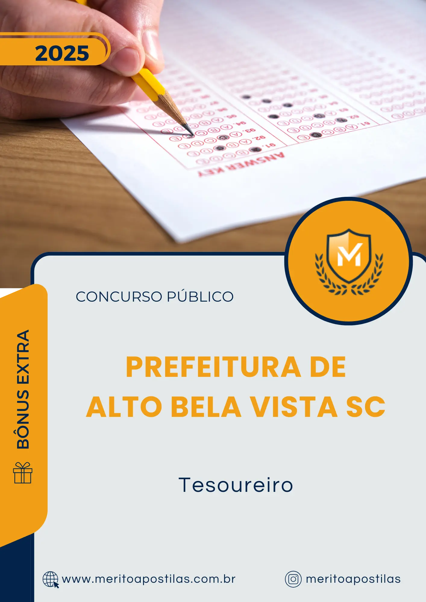 Apostila Tesoureiro Prefeitura de Alto Bela Vista SC 2025