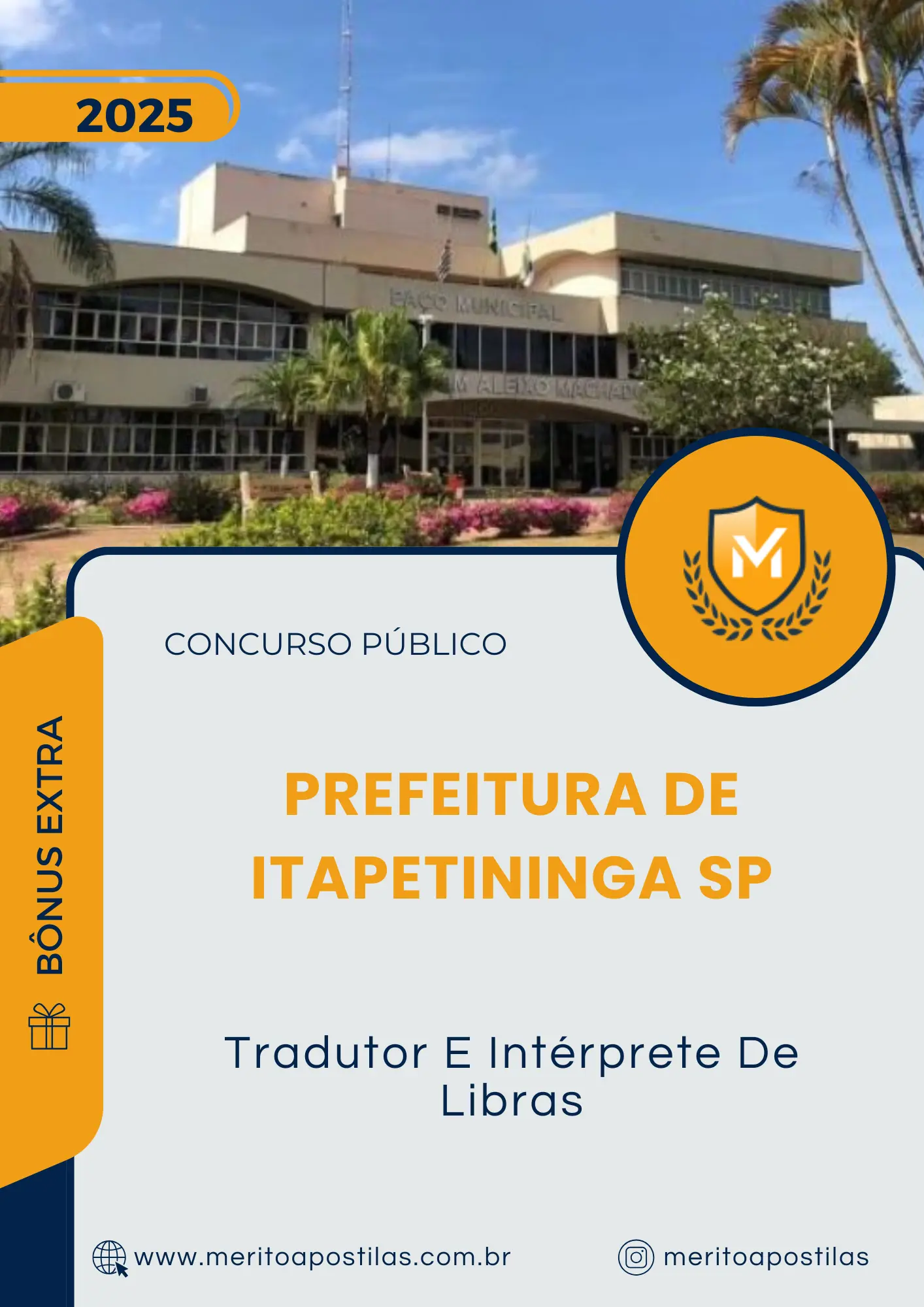 Apostila Tradutor E Intérprete De Libras Prefeitura de Itapetininga SP 2025