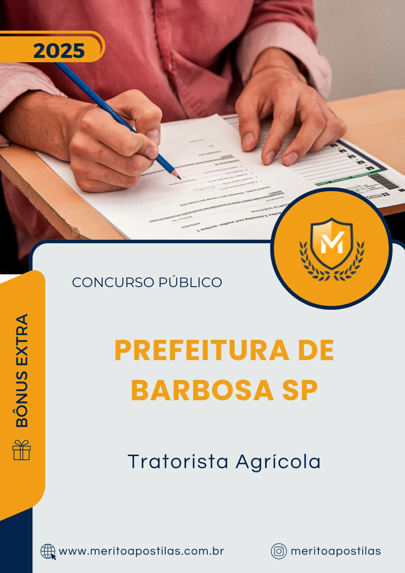 Apostila Tratorista Agrícola Prefeitura de Barbosa SP 2025