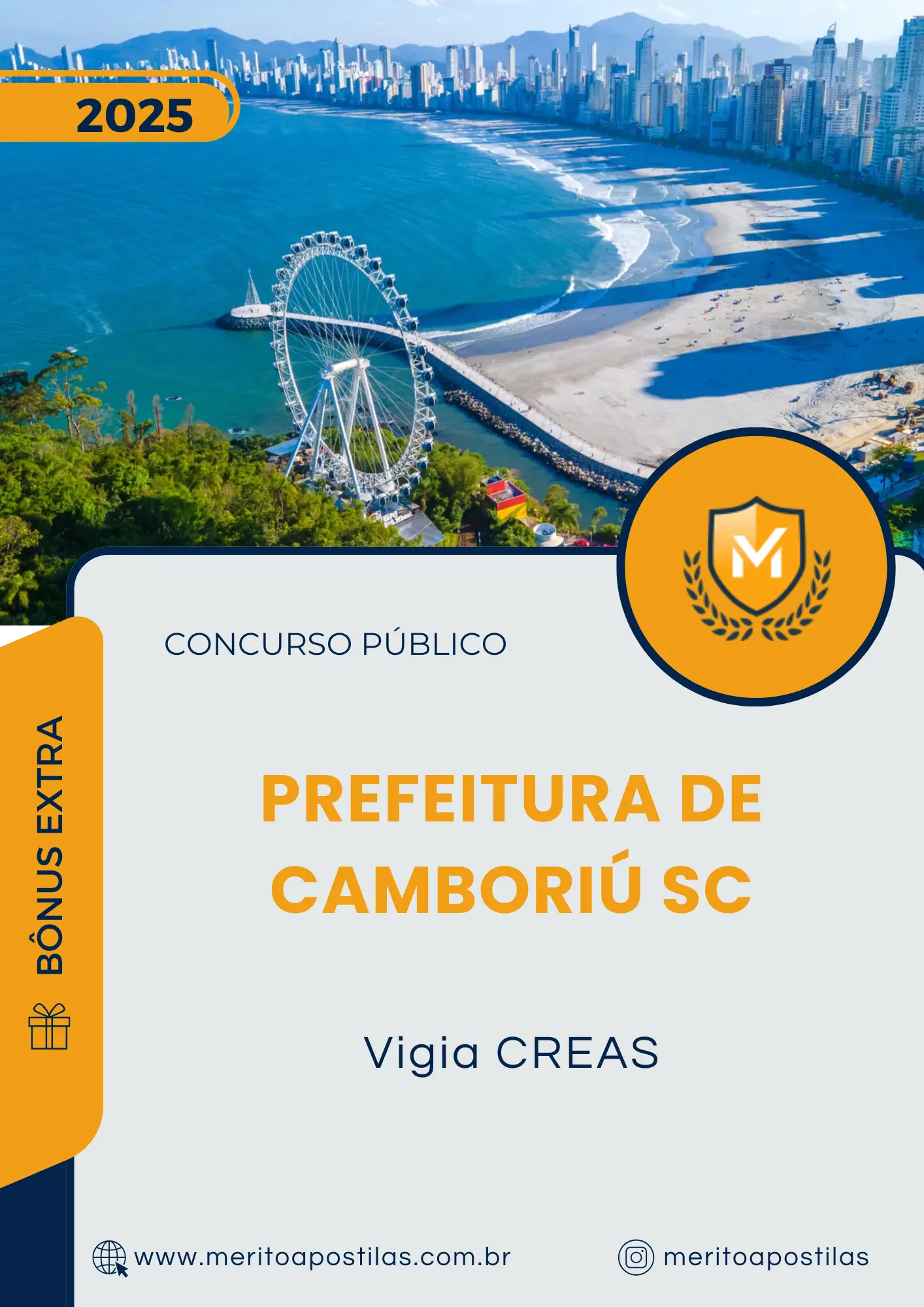 Apostila Vigia CREAS Prefeitura de Camboriú SC 2025