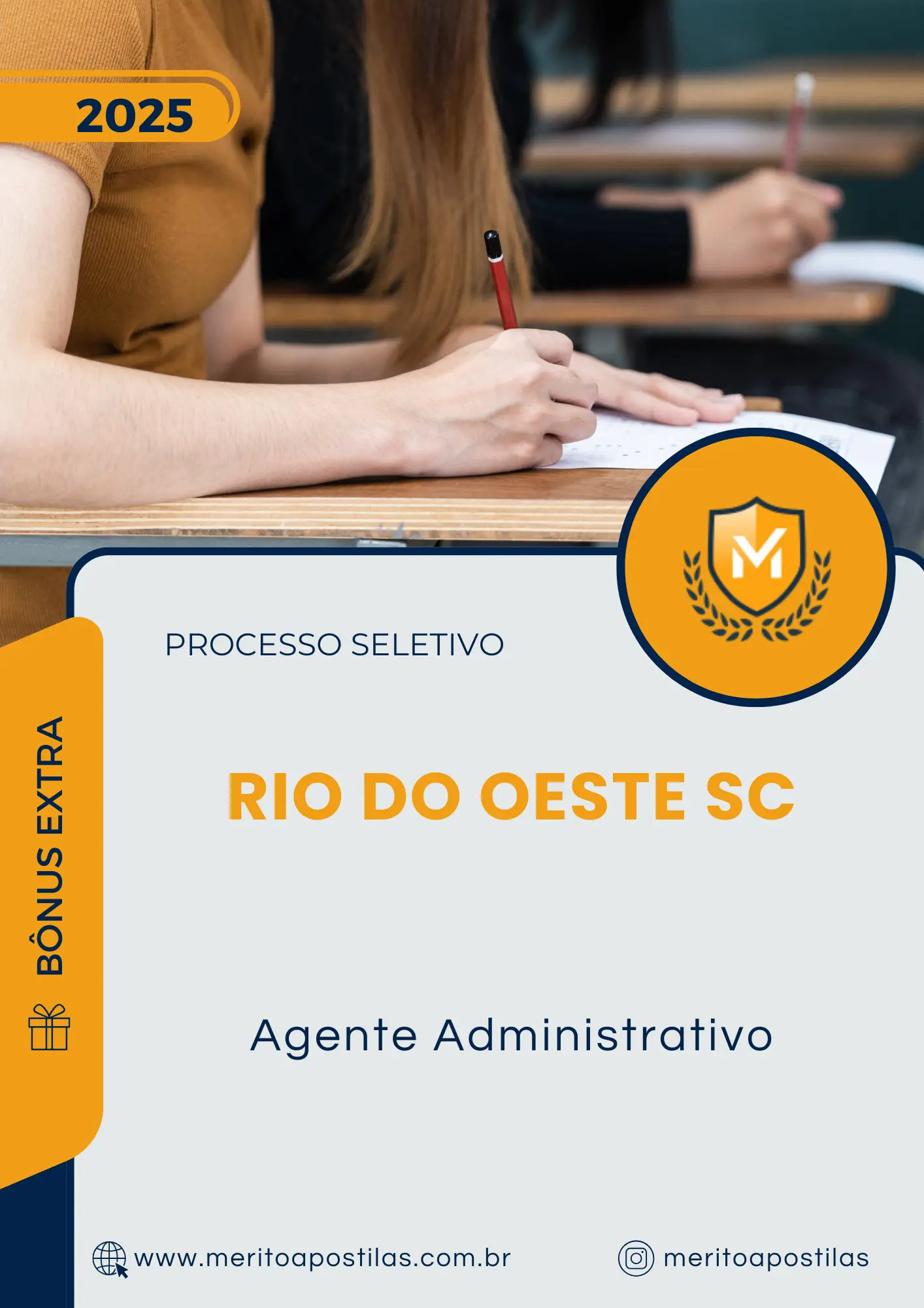 Apostila Agente Administrativo Prefeitura de Rio do Oeste SC 2025