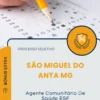 Apostila Agente Comunitário De Saúde ESF Prefeitura de São Miguel do Anta MG 2026