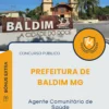 Apostila Agente Comunitário de Saúde Prefeitura de Baldim MG 2026