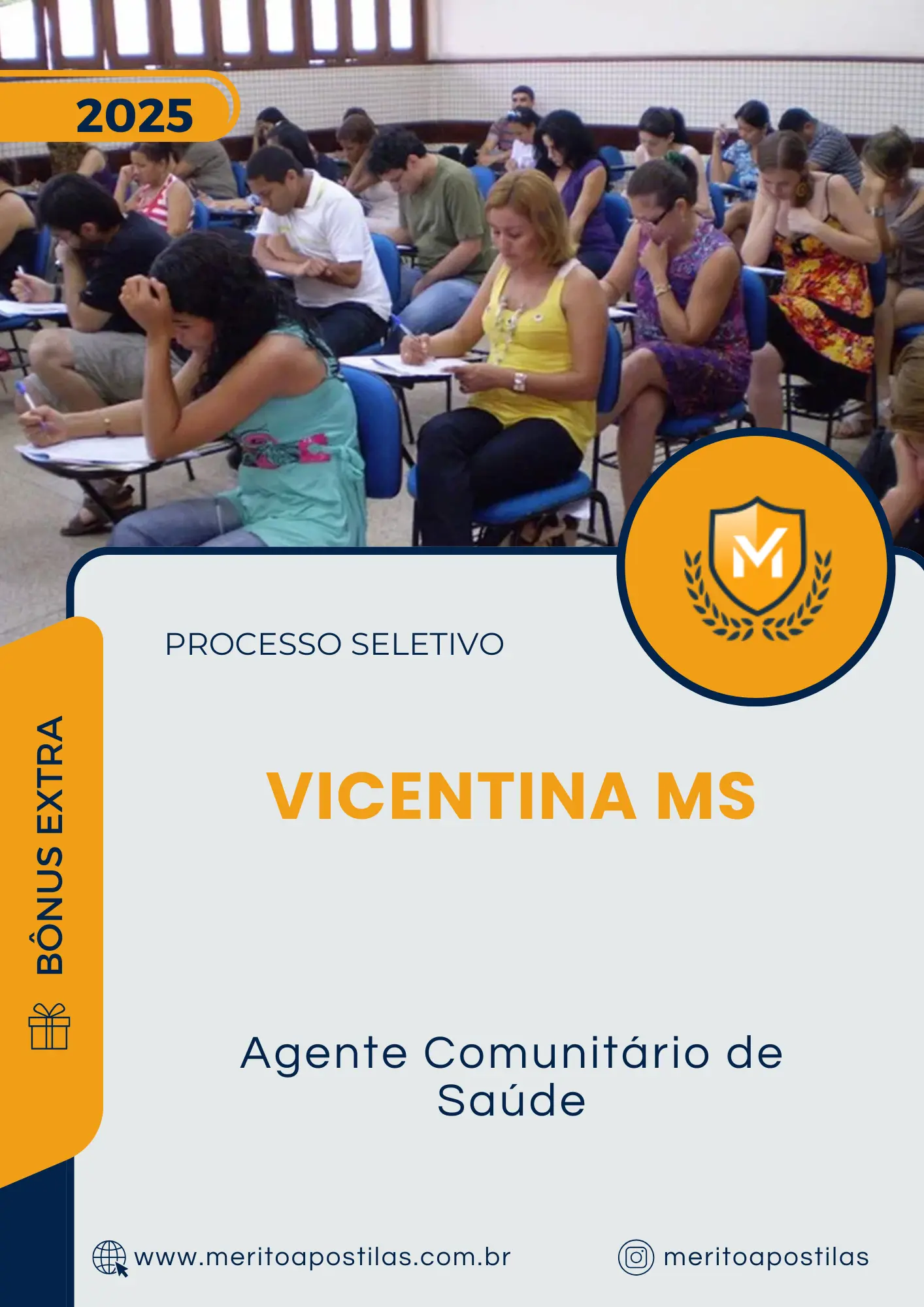 Apostila Agente Comunitário de Saúde Prefeitura de Vicentina MS 2025