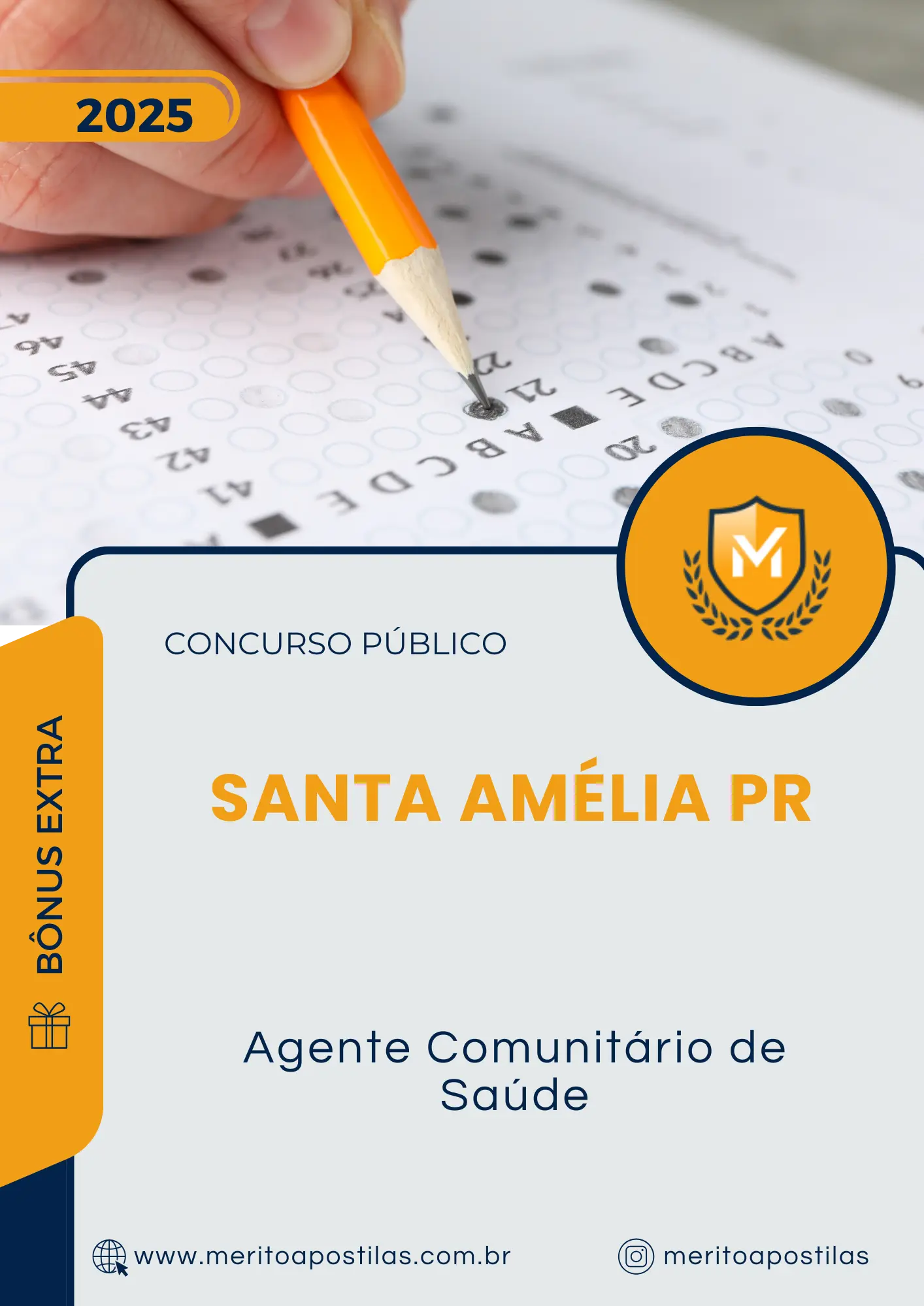 Apostila Agente Comunitário de Saúde Prefeitura de Santa Amélia PR 2025