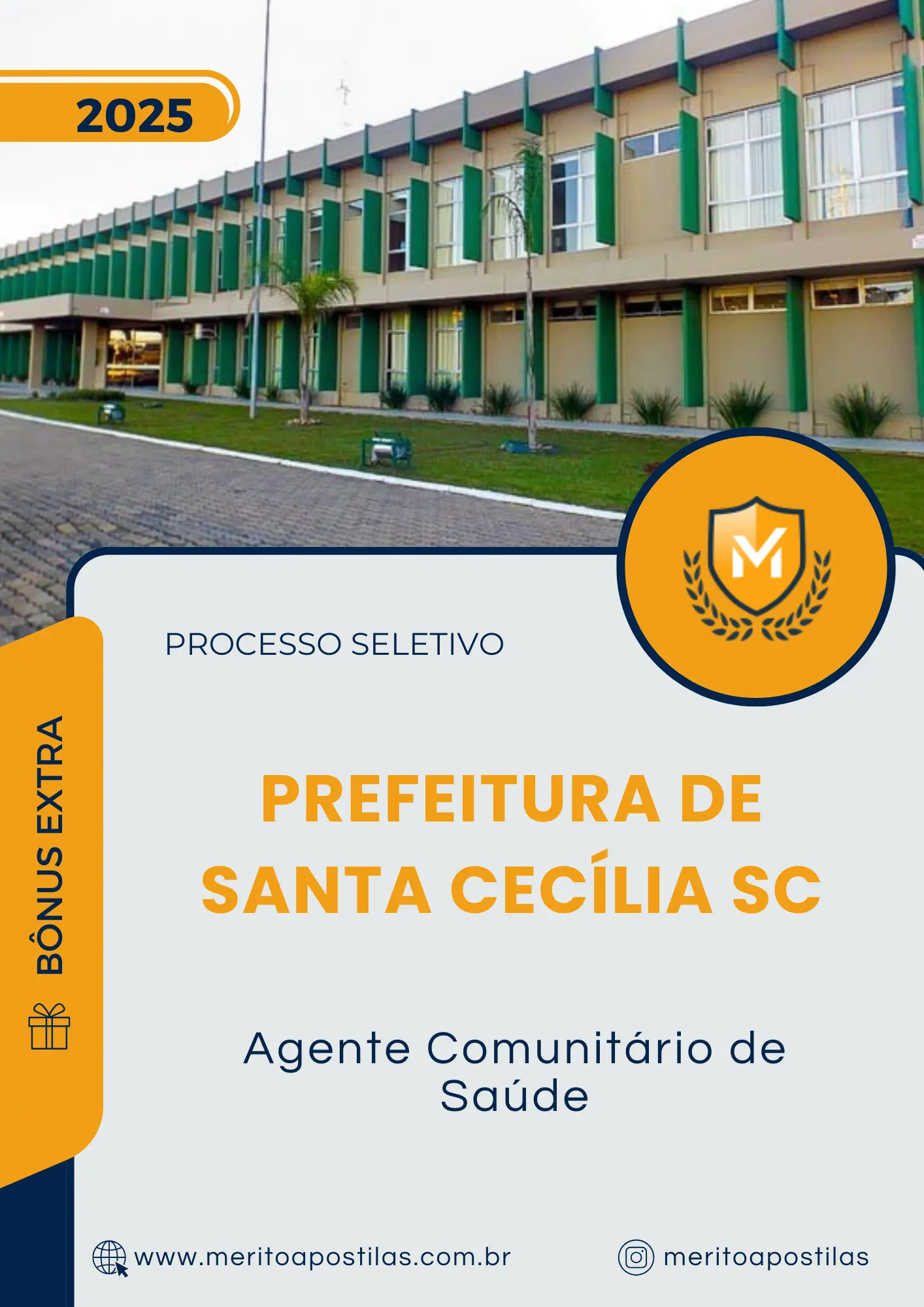Apostila Agente Comunitário de Saúde Prefeitura de Santa Cecília SC 2025