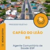Apostila Agente Comunitário de Saúde ESF Prefeitura de Capão do Leão RS 2025