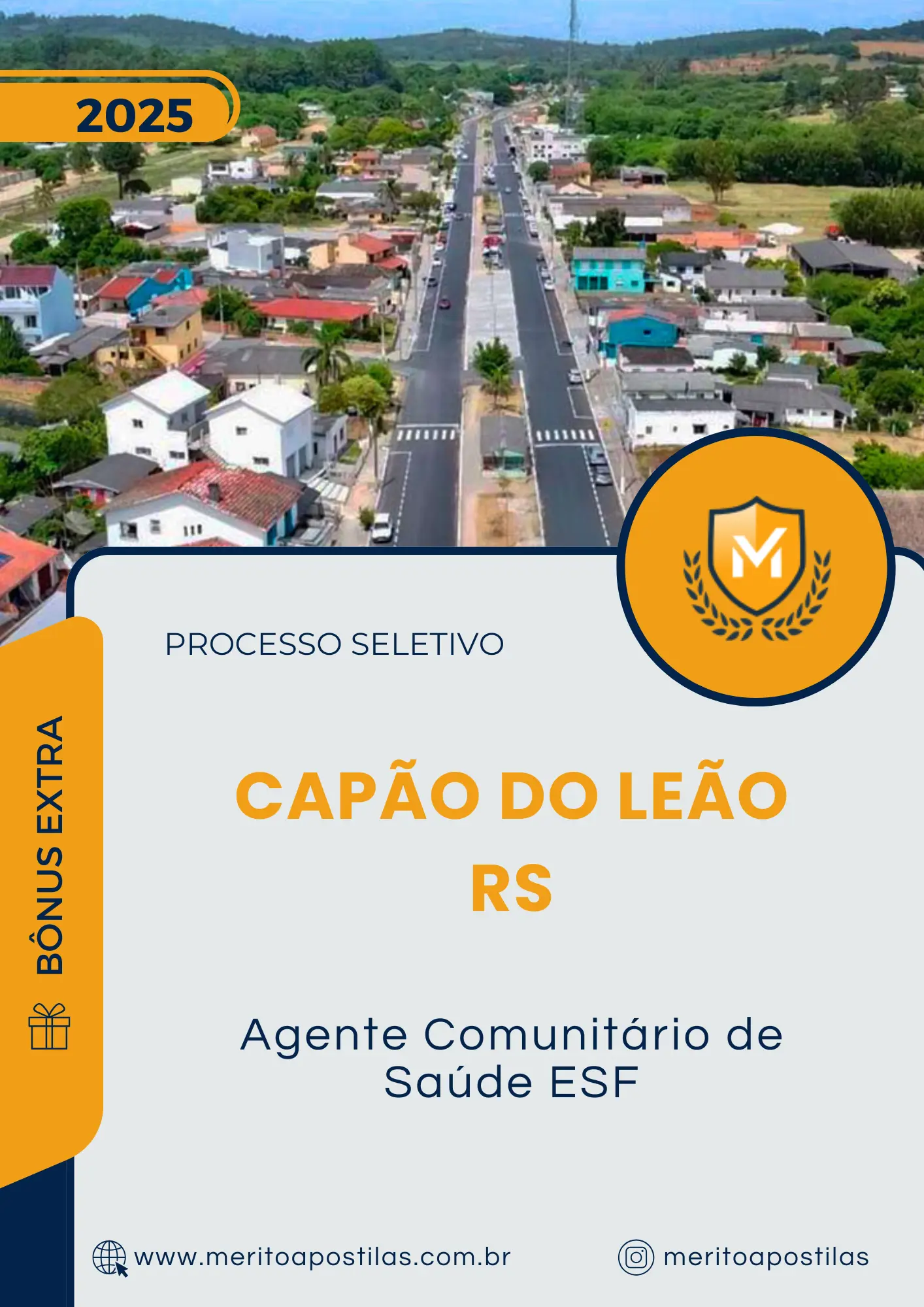 Apostila Agente Comunitário de Saúde ESF Prefeitura de Capão do Leão RS 2025