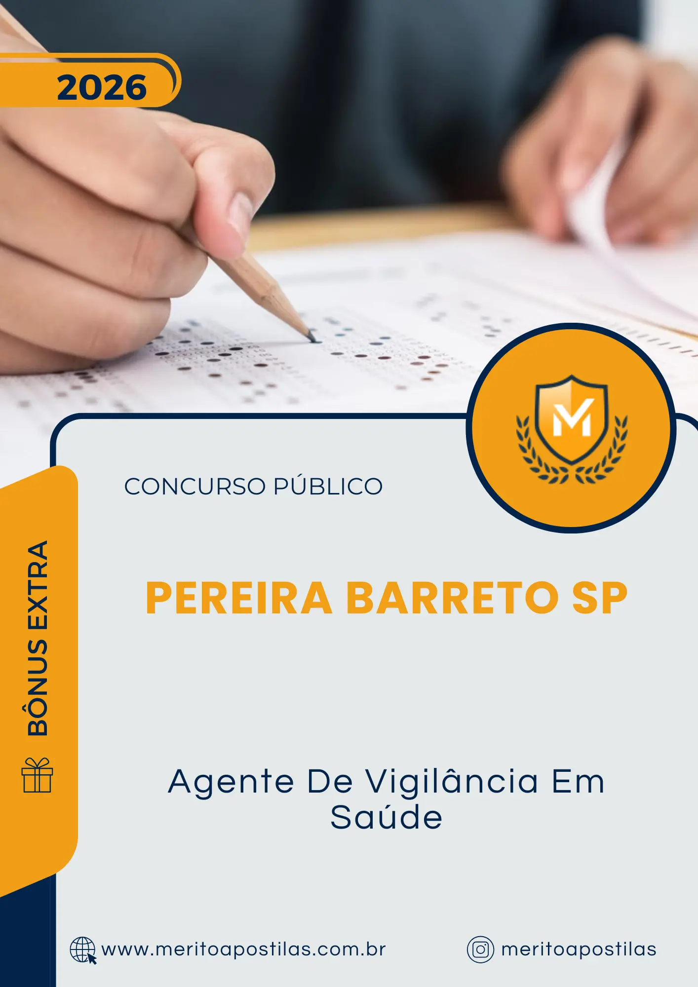 Apostila Agente De Vigilância Em Saúde Prefeitura de Pereira Barreto SP 2026