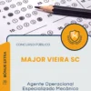 Apostila Agente Operacional Especializado Mecânico Prefeitura de Major Vieira SC 2025